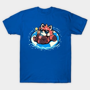 Summer Red Panda T-Shirt